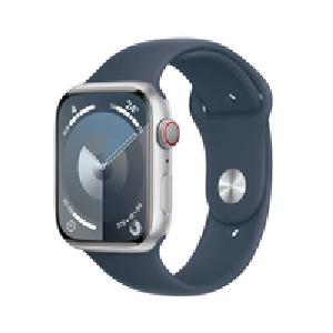Apple Watch Series 9 GPS+ Cellular 45 mm Aluminiumgehäuse Sport Band Storm Blue